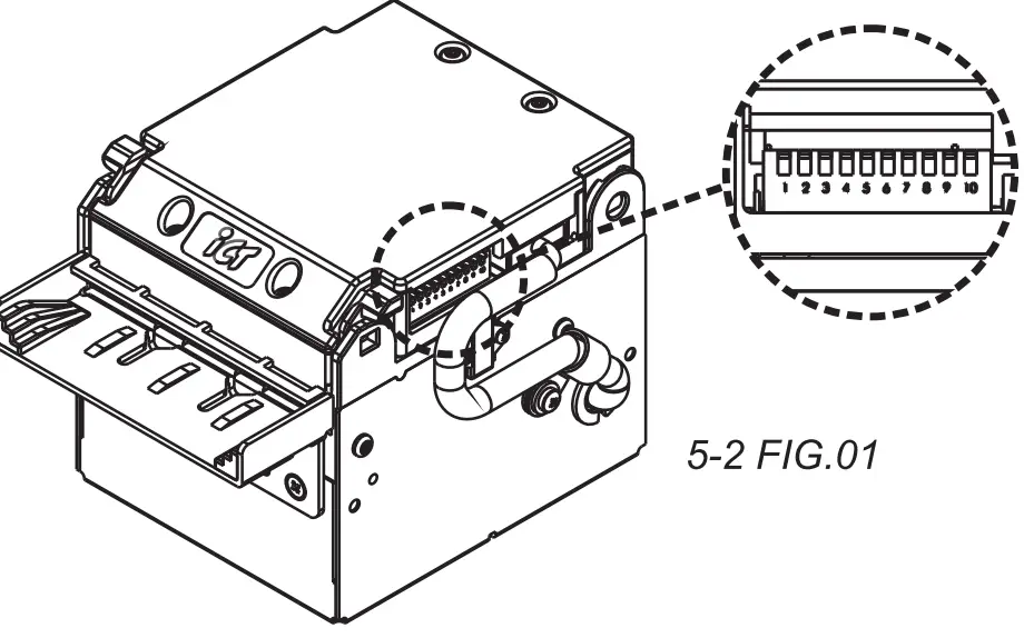 iCT NE77 Bill Acceptor fig 11