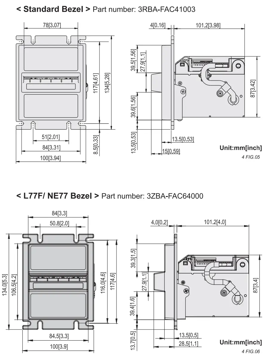 iCT NE77 Bill Acceptor fig 3