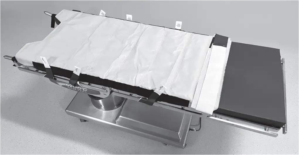 HOVERTECH T-Burg - Attaching to Operating Room Table 11