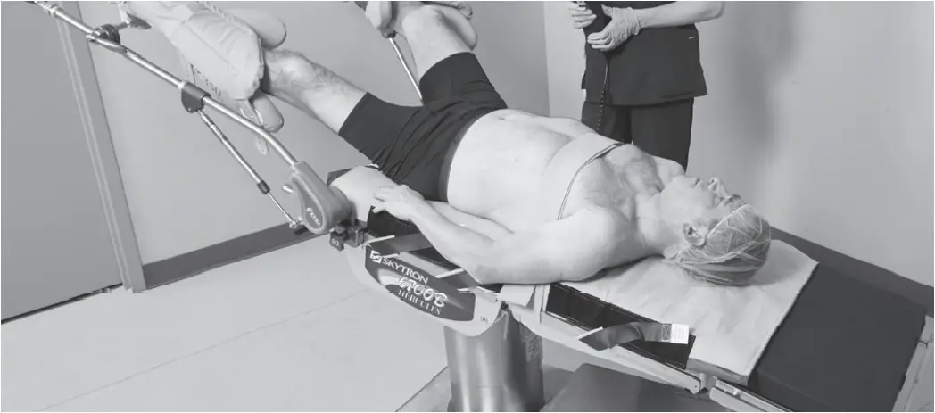 HOVERTECH T-Burg - Attaching to Operating Room Table 13