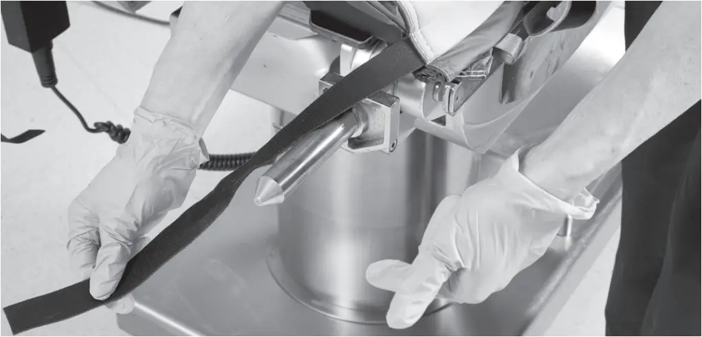 HOVERTECH T-Burg - Attaching to Operating Room Table 7