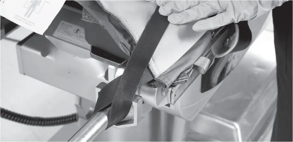 HOVERTECH T-Burg - Attaching to Operating Room Table 9