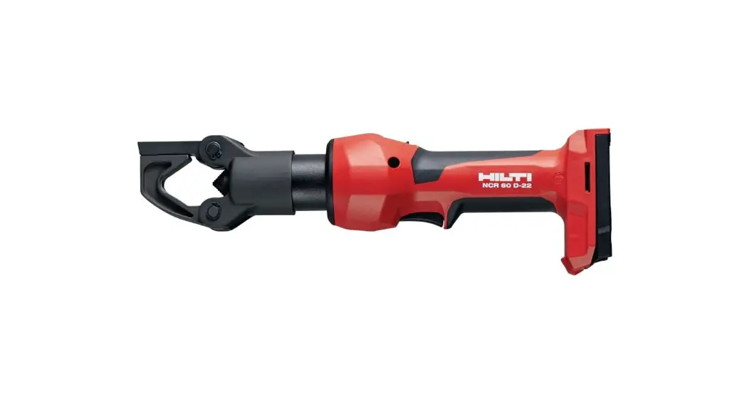 Hilti Ncr 60 D-22, Ncr 60 Dc-a22 Cordless Hydraulic Crimpers User Guide