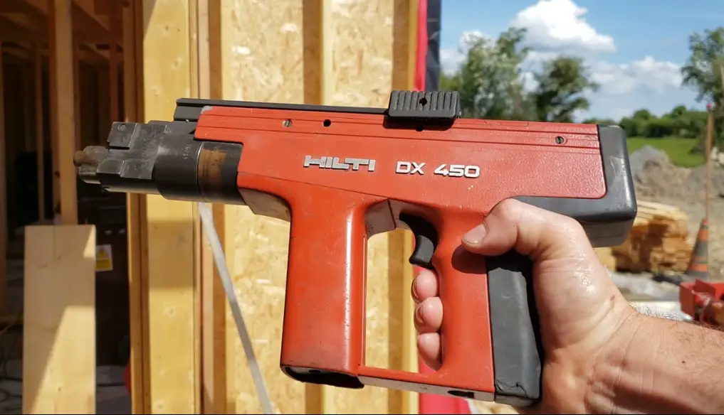 Hilti Dx 450 Powder Actuated Nail Gun Instruction Manual