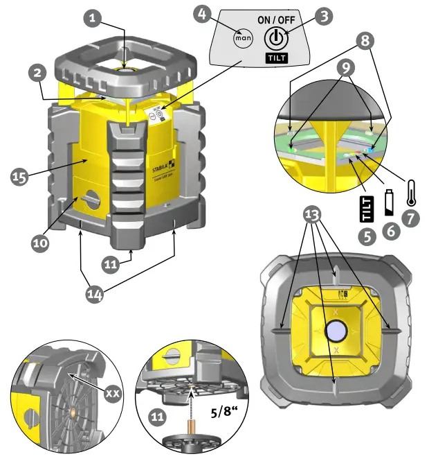 STABILA LAR 300 Laser Distance Measurer-fig2