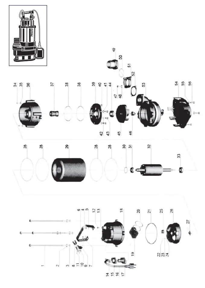 TOTAL TWP, UTW Series Submersible Pump