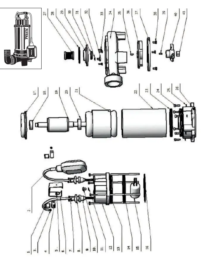 TOTAL TWP UTW Series Submersible Pump - Fig 5