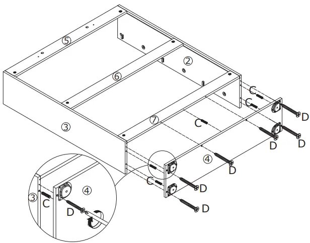 FUFU GAGA LNN-KF210118-01 Multi-colors Wood Shoe Cabinet-FIG11