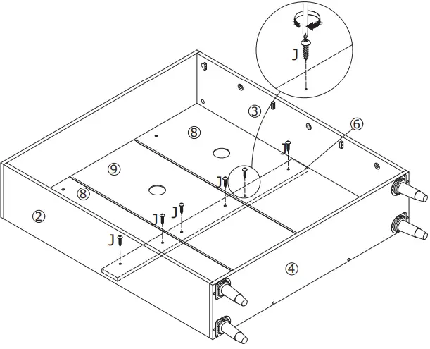 FUFU GAGA LNN-KF210118-01 Multi-colors Wood Shoe Cabinet-FIG15