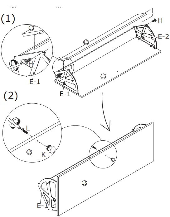 FUFU GAGA LNN-KF210118-01 Multi-colors Wood Shoe Cabinet-FIG19