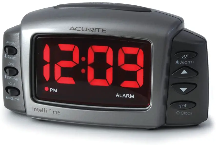 ACURITE 13030 Alarm Clock with Intelli-Time