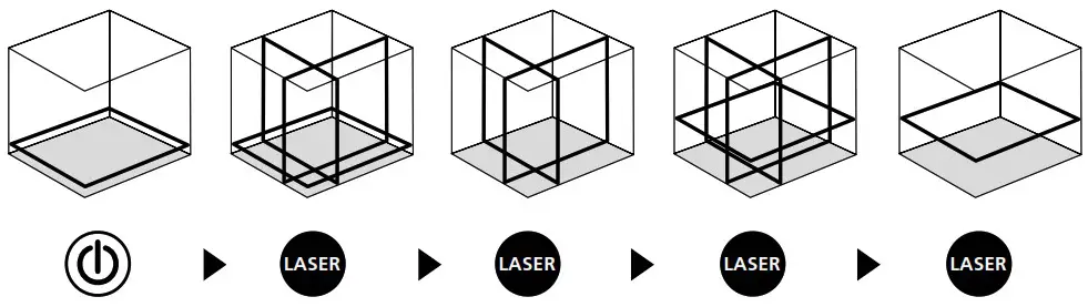 Laserliner 039600 PrecisionPlane Laser 4G Pro - vertical levelling
