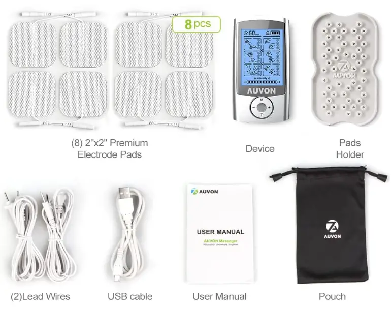 AUVON-SM9126-Rechargeable-TENS-Unit-Muscle-Stimulator-fig-5