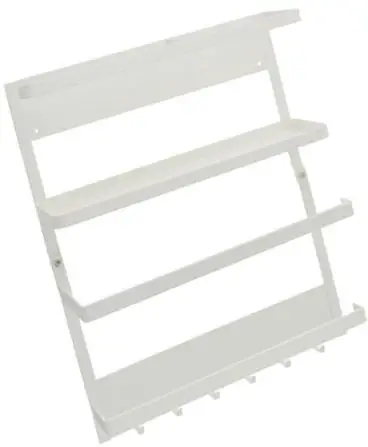 YAMAZAKI 2560 Plate Kitchen Rack-Magnetic Storage Holder & Organizer