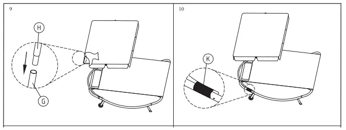 Sunnydaze PL-632 79 Inch Outdoor Bed - 4