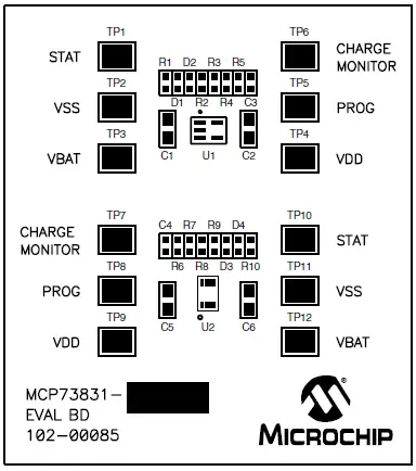 MICROCHIP-MCP73831-Evaluation-Board-FIG-6