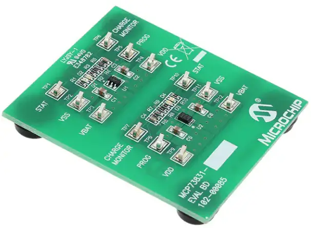 MICROCHIP-MCP73831-Evaluation-Board-PRODUCT