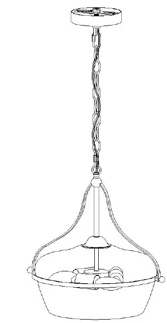 ZEVNI-A04785G-Madlen-3-Light-Black-and-Brass-Industrial-Chandelier-FIG-1