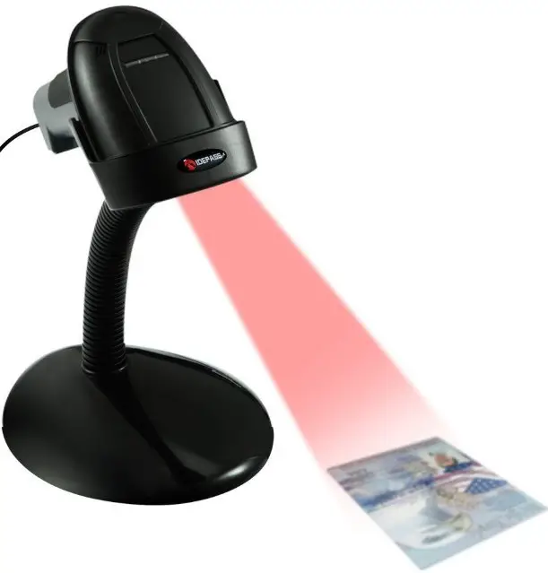 IDEPASS IDE302 Handheld OCR Barcode Reader