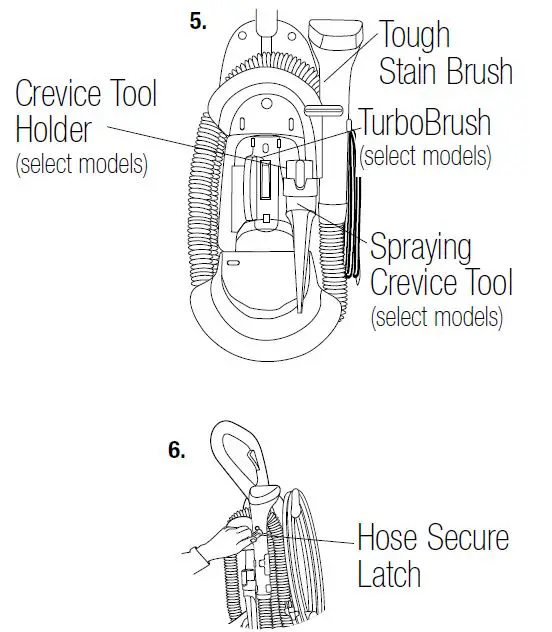 Bissell-ProHeat-2X-8960-Upright-Carpet-Cleaner-User-Manual-fig-7