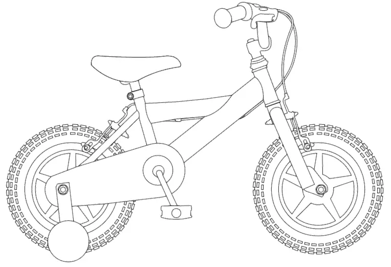 Argos Pedal pals Galaxia 14 Inch Kids Bike