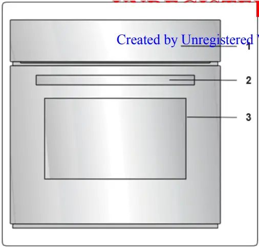 HEINNER HBO-V659GCD-GBK Built In Oven - List of components