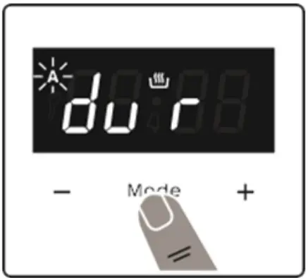 HEINNER HBO-V659GCD-GBK Built In Oven - display screen