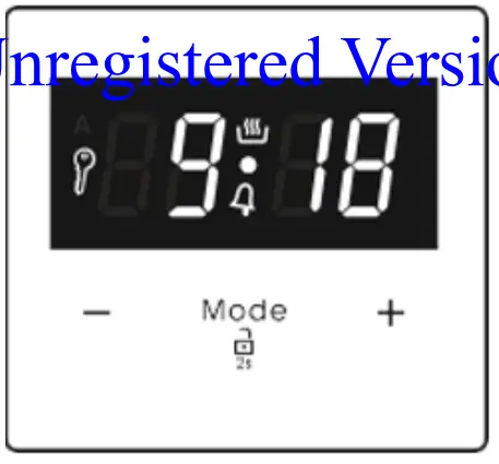 HEINNER HBO-V659GCD-GBK Built In Oven - nregistered Version