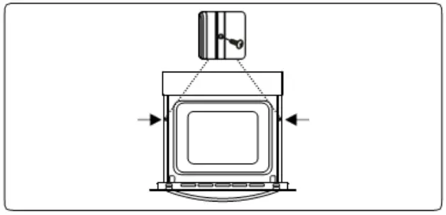 HEINNER HBO-V659GCD-GBK Built In Oven - tighten the screws