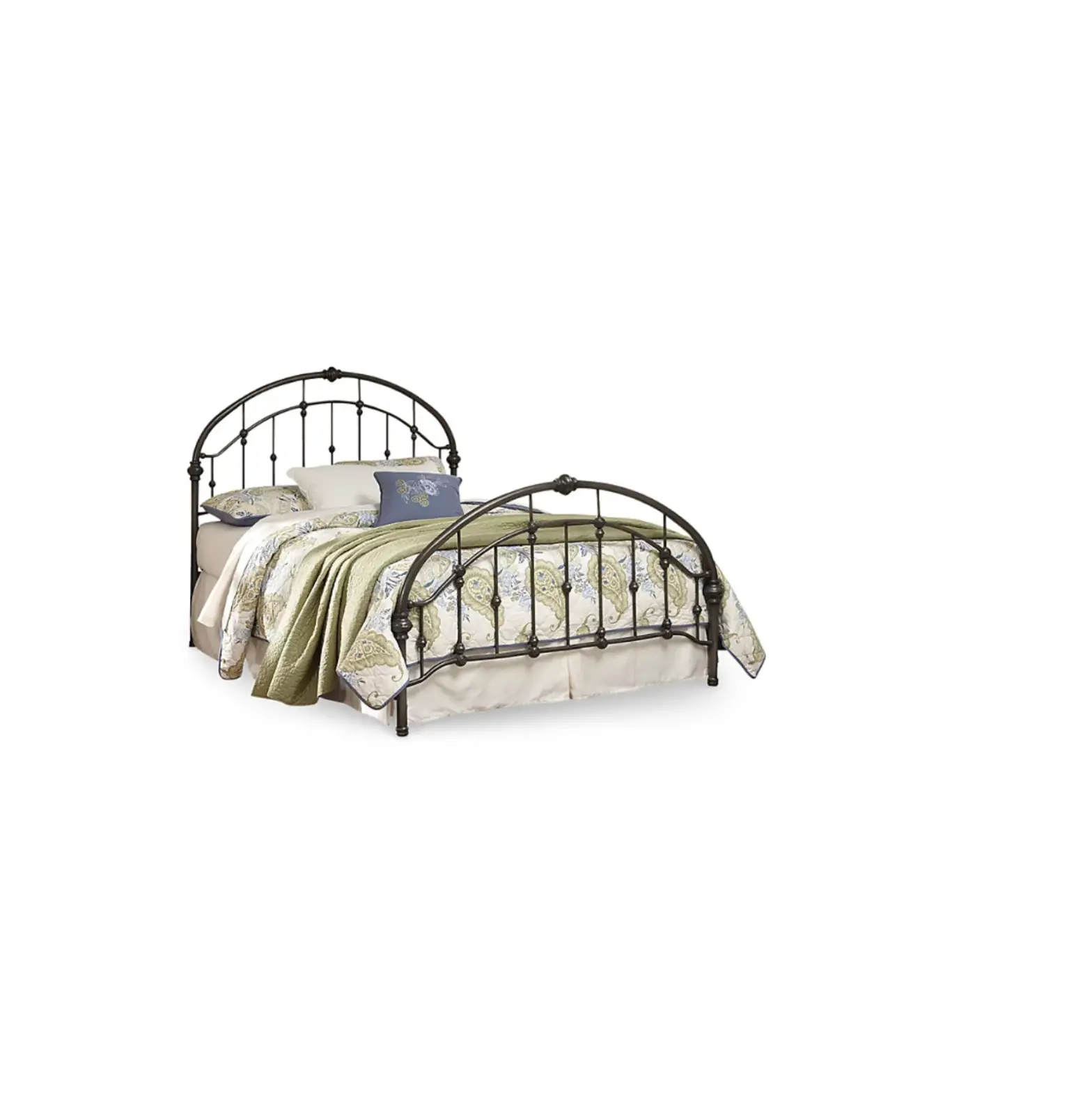 Ashley B280-181 Queen Slatted Metal Bed User Manual