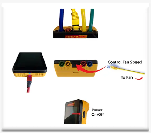 retrotec DM32X Digital Gauge for Blower Doors and Duct Testers 2