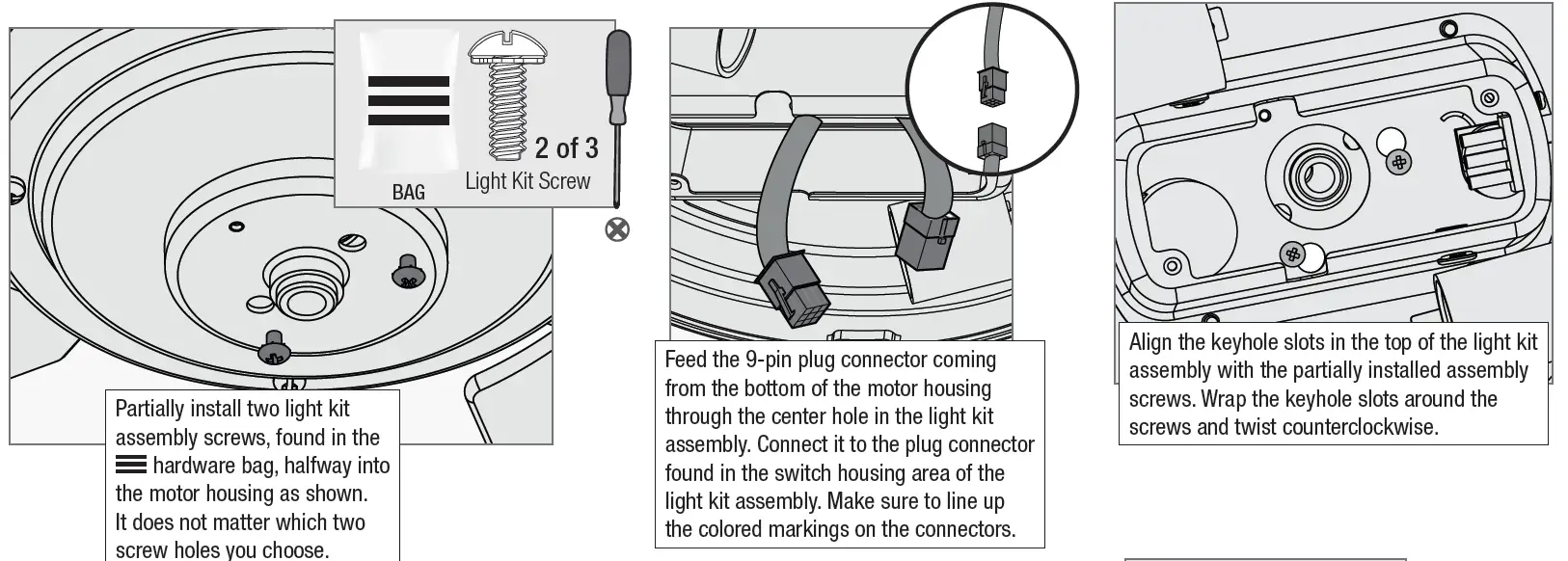 Assembling the LIght Kit