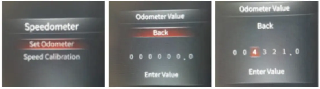 JEGS InVision Ford Mustang 1967 and 1968 Direct Fit Digital Dash Speed Meter - desired color 4