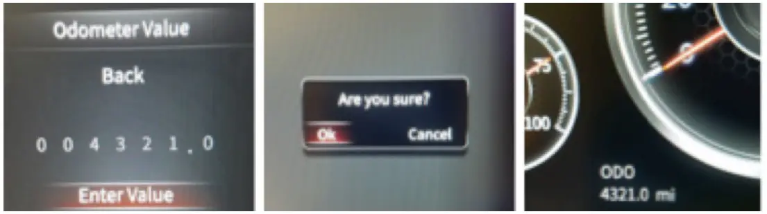 JEGS InVision Ford Mustang 1967 and 1968 Direct Fit Digital Dash Speed Meter - desired color 5