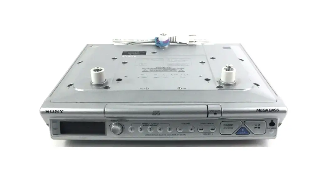 Sony Icf-cd543rm Kitchen Radio Instructions