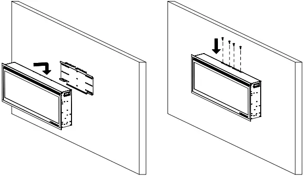 Scandia SG010400165 Aurora 36 Inch Electric Fireplace A11