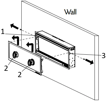 Scandia SG010400165 Aurora 36 Inch Electric Fireplace A4