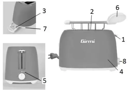 GIRMI-TP10-750W-Toaster-FIG-1