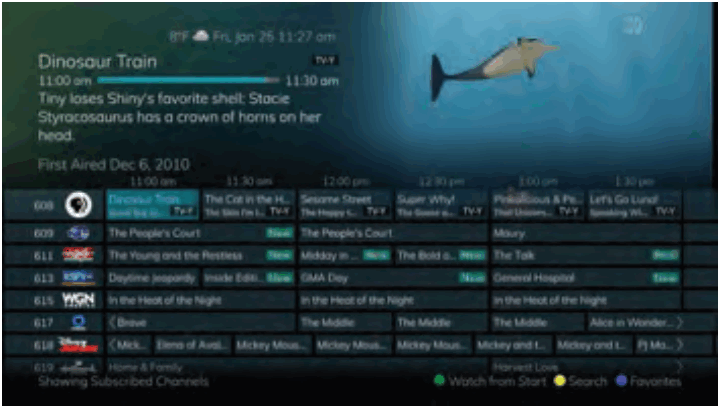 Swiftel IPTV Middleware Remote Control and DVR - Browser Settings 2