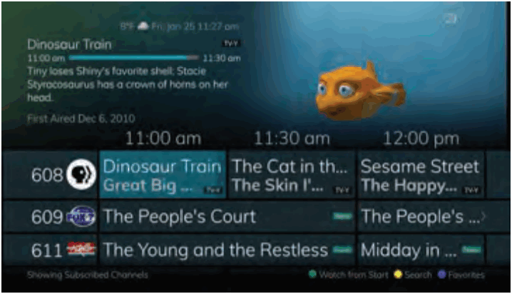 Swiftel IPTV Middleware Remote Control and DVR - Browser Settings