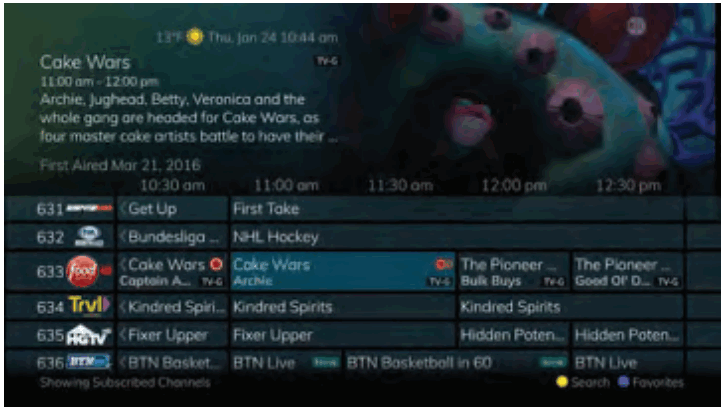 Swiftel IPTV Middleware Remote Control and DVR - Series continue