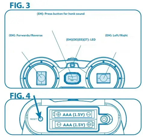 DRIVEN 23D24R17 Micro Series Kids Play Truck User Guide - Fig 3,4