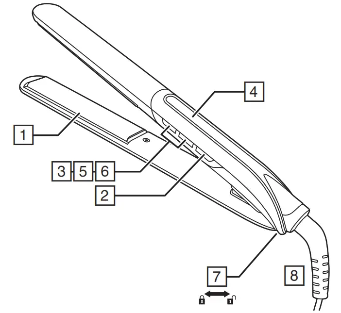 REMINGTON S6755 Sleek & Curl Expert Straightener - Overview