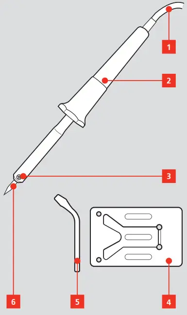 ozito OSI-80 80W Soldering Iron Kit -SOLDERING IRON