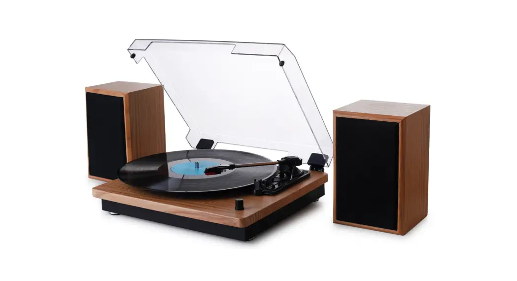 Bahun Artts-0321 Turntable With Speakers User Manual