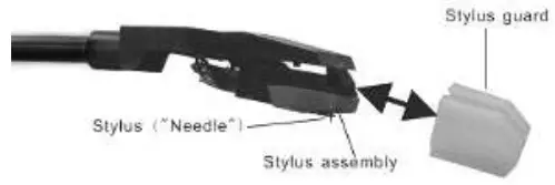 BAHUN ARTTS-0321 Turntable With Speakers - Playing a Record