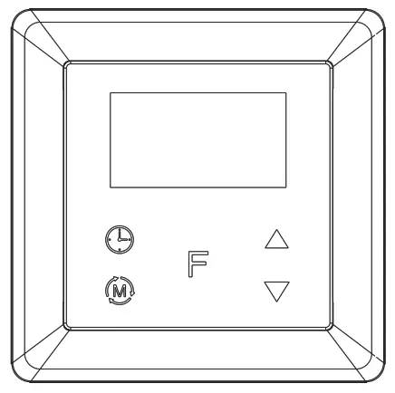 namron 4512744 Thermostat Touch Z-Wave 16A