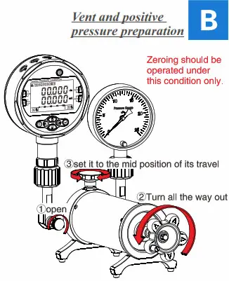 Additel Low Pressure Test Pump ADT901B - Basic Operation b