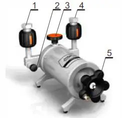 Additel Low Pressure Test Pump ADT901B - Configuration & Air routine
