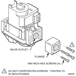 resideo V8205 Direct Ignition Combination Gas Control -fig